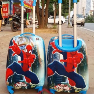 Vali kéo Doremon 18 inch cho bé( hàng in 2 mặt, sẵn nhiều mẫu)