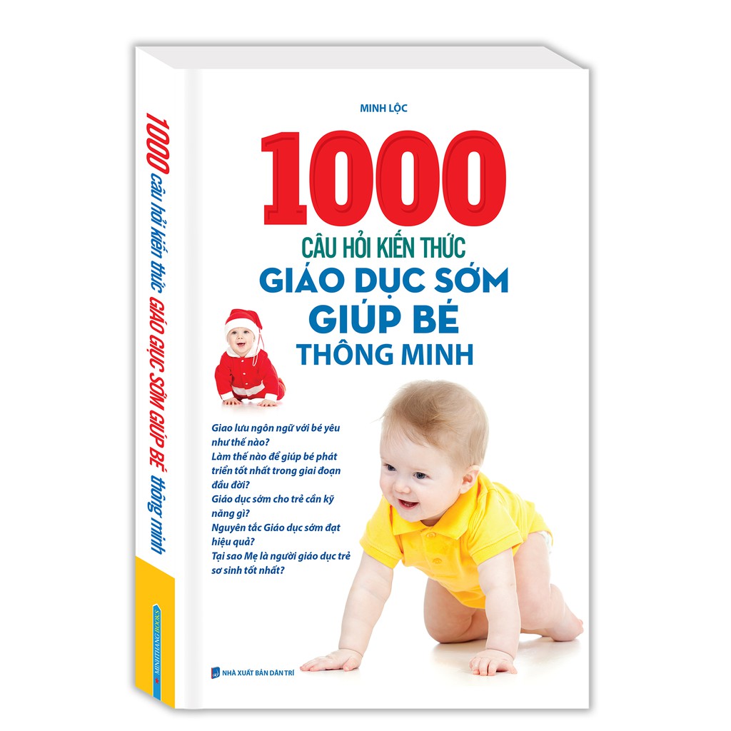 Sách - 1000 câu hỏi kiến thức giáo dục sớm giúp bé thông minh