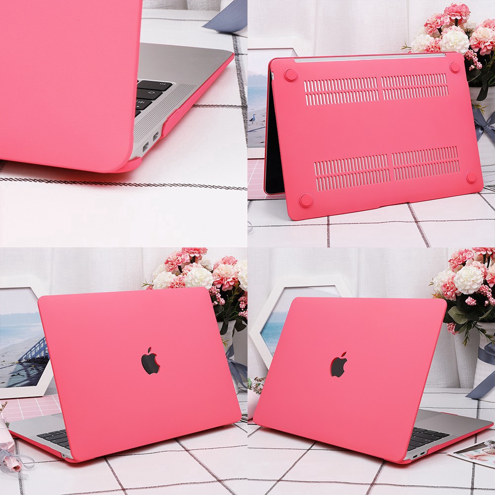 [ Hàng Hot ] Vỏ bọc máy tính bằng nhựa cứng khoét rỗng Logo cho Apple Macbook Air 13 M1 Pro 13.3 15 16 Keyboard Cover A2