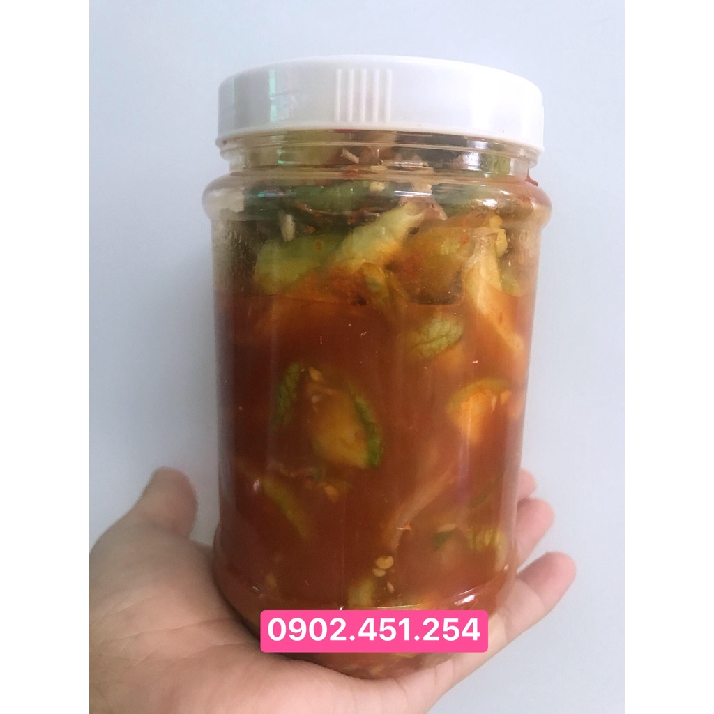 Hủ 500g Dưa Gang Ngâm Mắm Nêm Kiểu Quảng Nam [Chỉ Giao HCM]