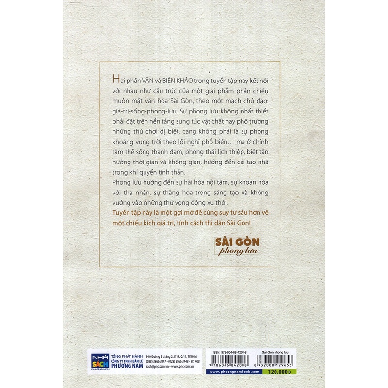 Sách - Sài Gòn Phong Lưu (Phương Nam)