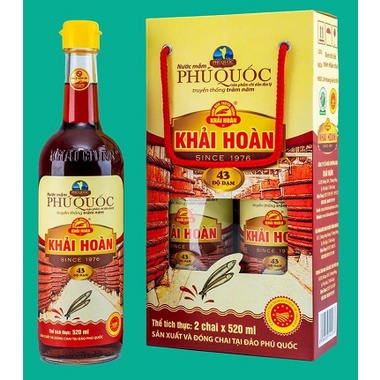 Nước mắm Phú Quốc Khải Hoàn 43 độ đạm