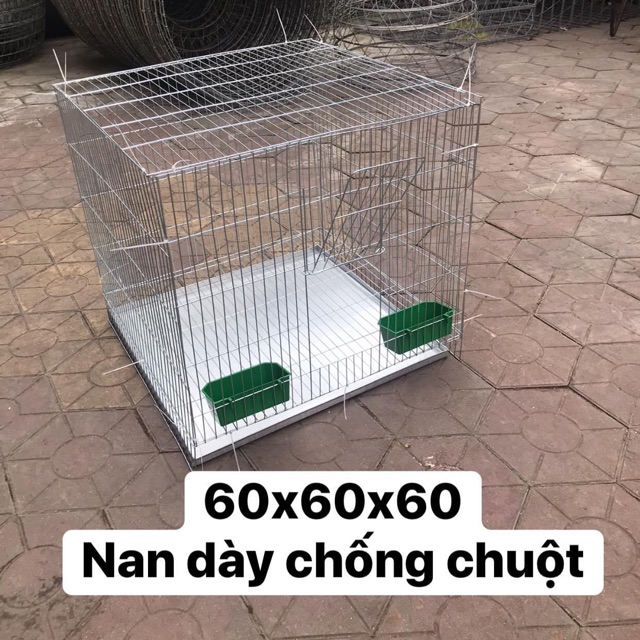 Lồng nuôi gà, thỏ,... kích thước 60*60*60