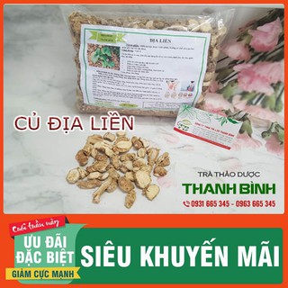 Củ Địa Liền 1Kg Khô - Thảo Dược Thanh Bình