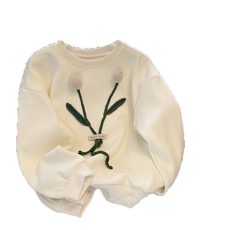 Áo Sweater Cổ Tròn Thiết Kế Mới Thời Trang Mùa Thu 2022 Dành Cho Nữ