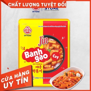 New -  Bánh gạo Tokbokki Jin cay Ottogi gói 164g