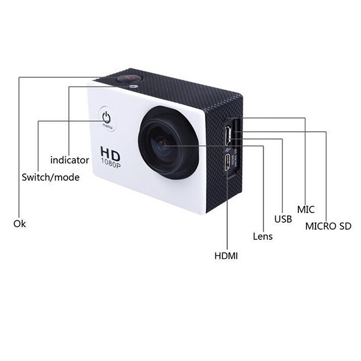 Camera Hành Trình Chống Nước Wifi HD 4K ULTRA