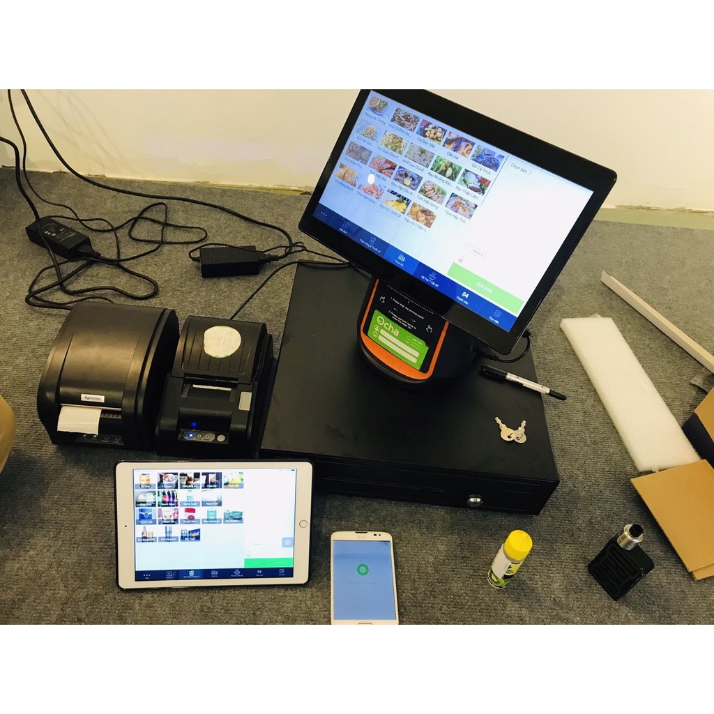 Máy POS bán hàng Sunmi T1  - Máy Tính Tiền All In One