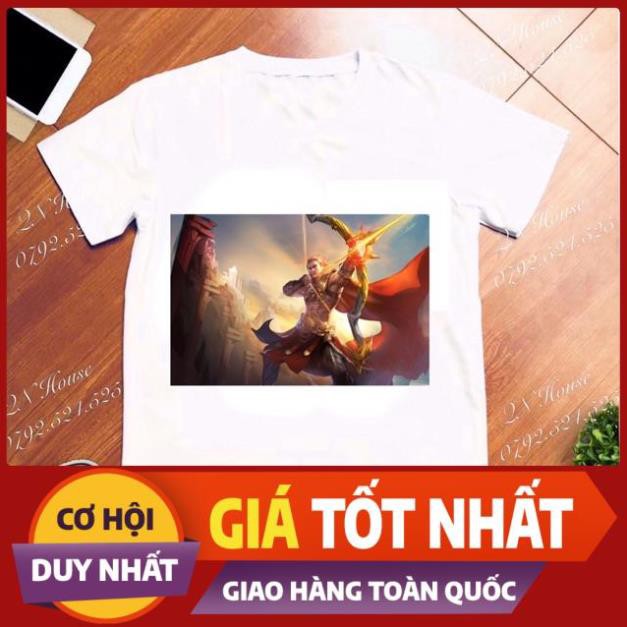 RẺ MẠT Áo thun cotton nam nữ in game liên quân garena