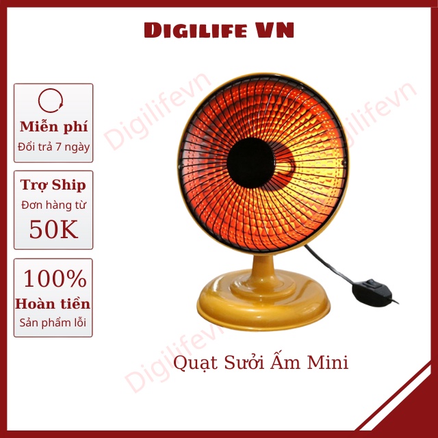 Quạt sưởi mini- Đèn sưởi ấm