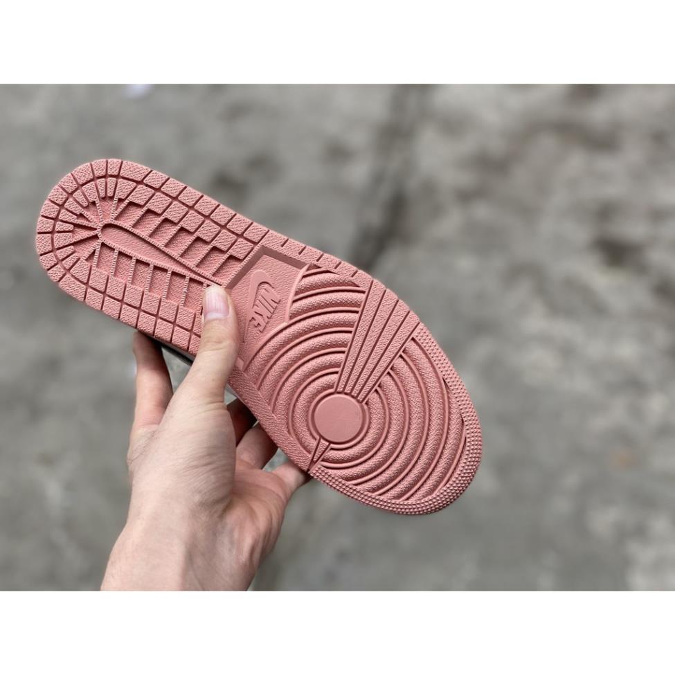 Giày Jordan Hồng Kẻ Đen Cổ Cao S.C- Full Box+ Phụ Kiện | BigBuy360 - bigbuy360.vn