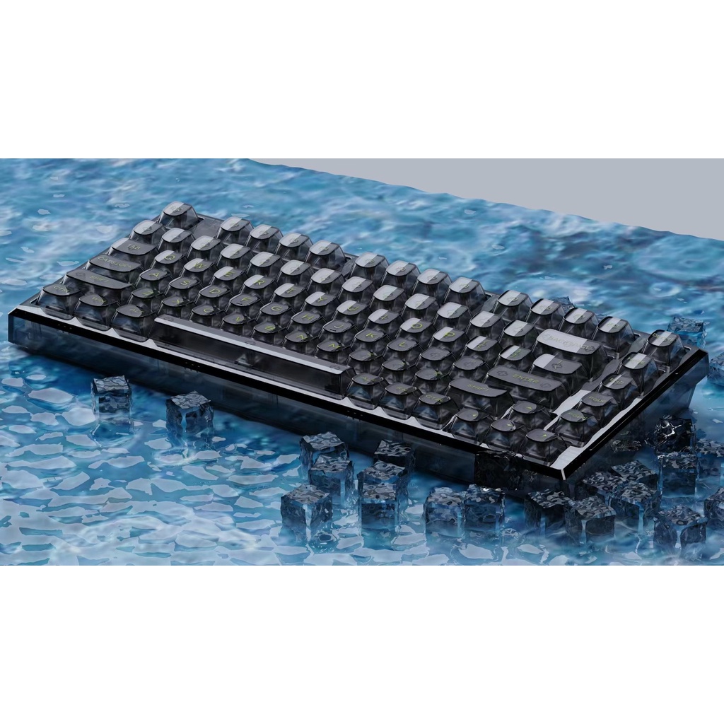 Bàn phím cơ FL-Esports Q75 SAM Black / Q75 SAM White / 3 Mode - hàng chính hãng