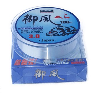 Cước Câu Cá Shimano 100m, cước câu nhật giá rẻ