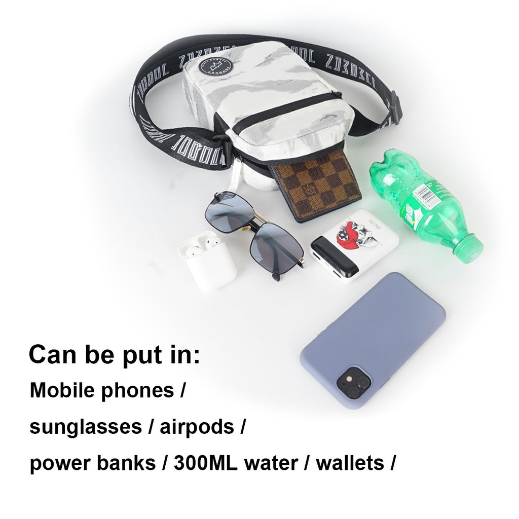 Túi đeo chéo Ksnddeu vải nylon thời trang dành cho nam | BigBuy360 - bigbuy360.vn