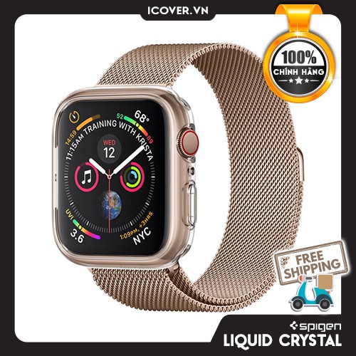 Ốp Apple Watch Spigen Liquid Crystal - Hàng Chính Hãng