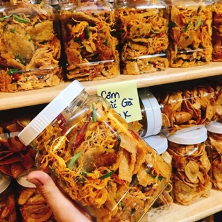 Combo 2 hủ cơm cháy lắc khô gà - 1hủ 500gram