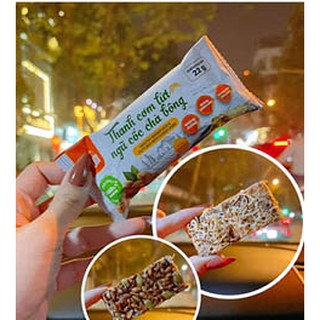 Thanh cơm lứt ngũ cốc chà bông Herbslim