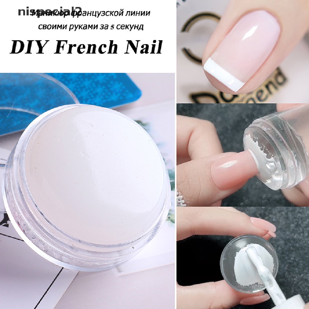 [nispecial2] 2022 New French Nail Design Nail Stamper Silicone Head Manicure Gel Polish [new]
