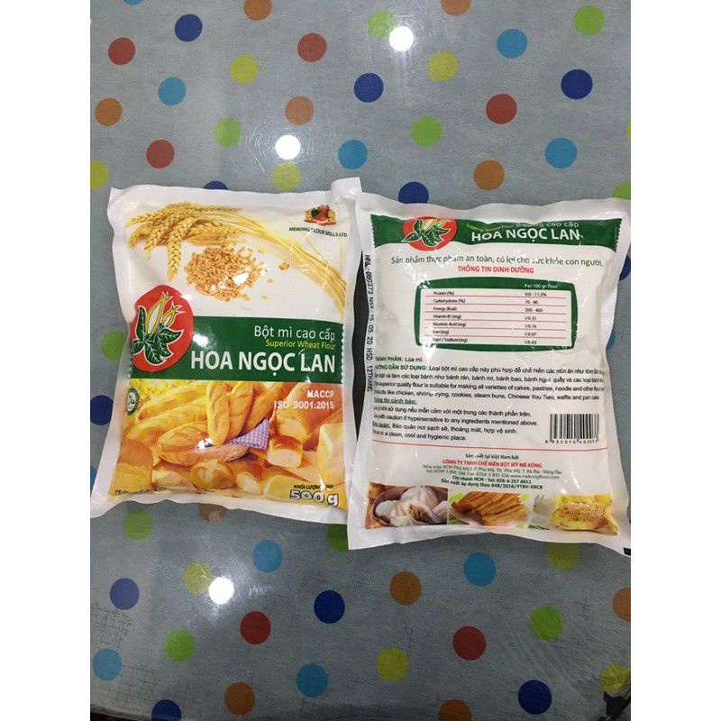 Bột mỳ cao cấp Hoa Ngọc Lan - 500gr