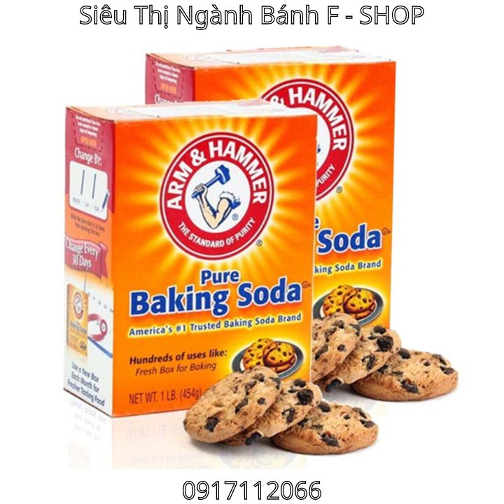Nguyên liệu làm bánh - Bột Baking Soda 454 gam - Bột Banking Soda 454 gam