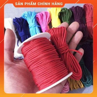 10M DÂY DÙ MÀU ĐỎ SIZE 1,5MM