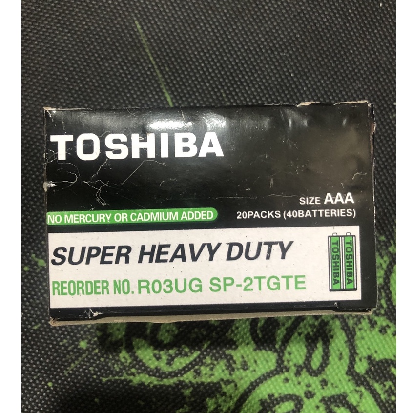 Hộp 40 Viên Pin Toshiba AAA