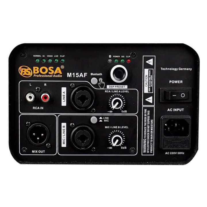 LOA MONITOR BOSA M15AF BASS 40 NHẬP KHẨU CHÍNH HÃNG