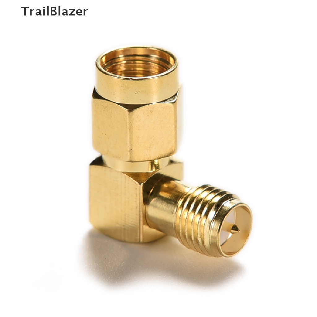 Tbvn 1x Bộ Chuyển Đổi 90° Đầu Nối RP.SMA Đực Sang Rp-Sma Cái