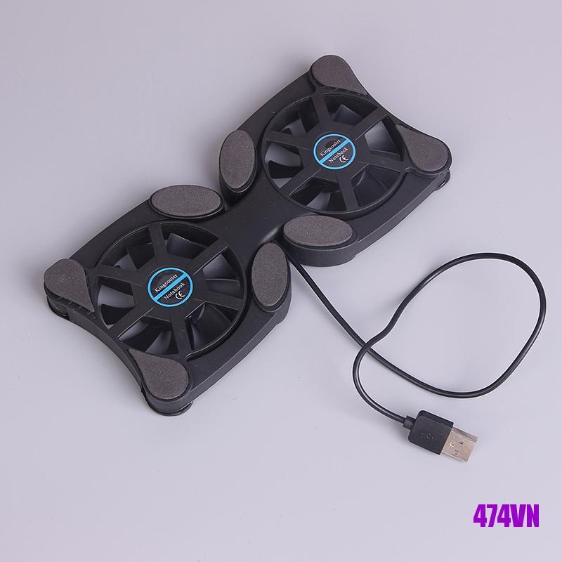 Đế Tản Nhiệt 2 Quạt Mini 10 "- 14" Cho Laptop | BigBuy360 - bigbuy360.vn