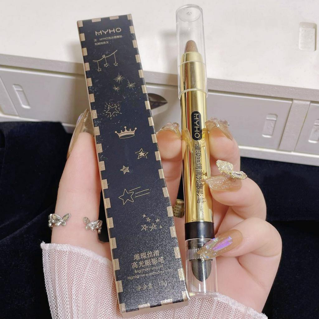 Phấn mắt nhũ Myho dạng bút lấp lánh 6 Màu Tùy Chọn Siêu Sáng Bóng Lâu Trôi p86