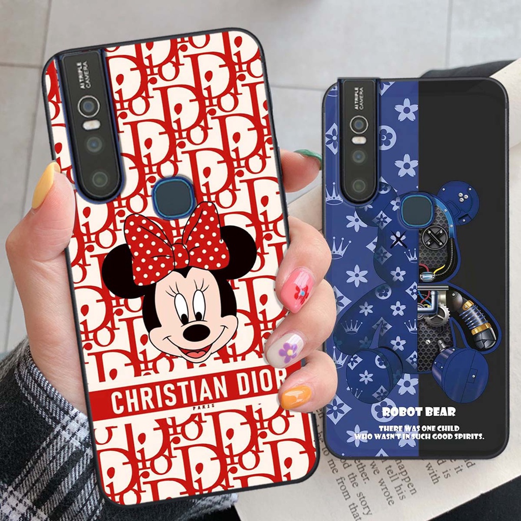 Ốp lưng Vivo V15 / V15 Pro hình thương hiệu, thời trang, cute, đáng yêu
