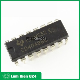 Chíp CD4049BE DIP16
