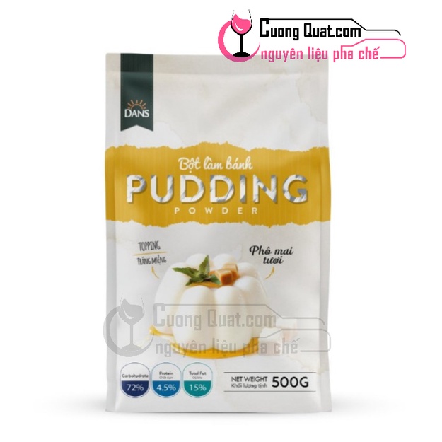 Pudding DANS (Đủ Mùi) Gói 500gr