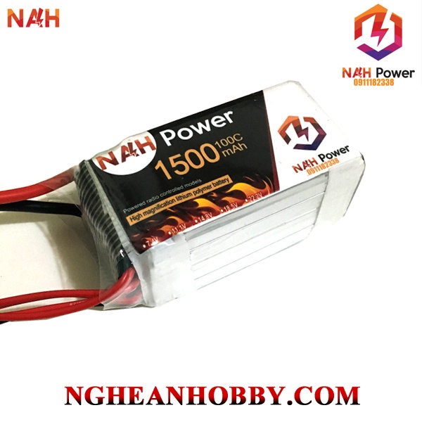 Pin Lipo 3S 11.1v 1500mAh 100C