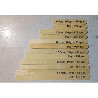 100gr que kem đủ kích thước