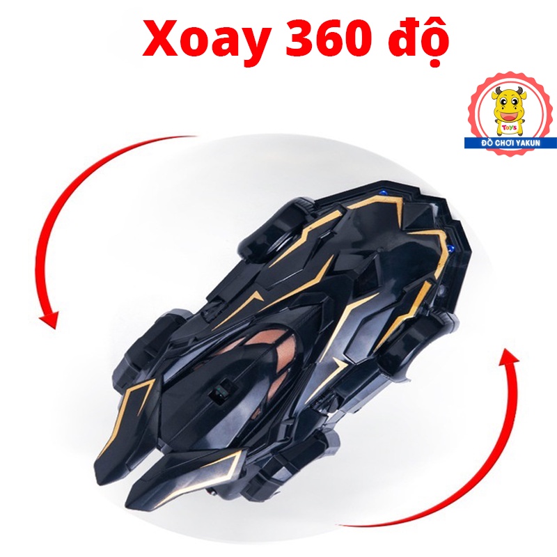 Xe điều khiển từ xa ô tô leo tường, đồ chơi thông minh cho bé và trẻ em
