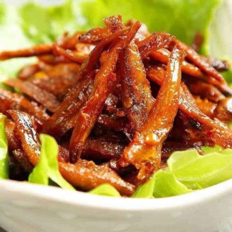 Cá cơm cay Trùng Khánh