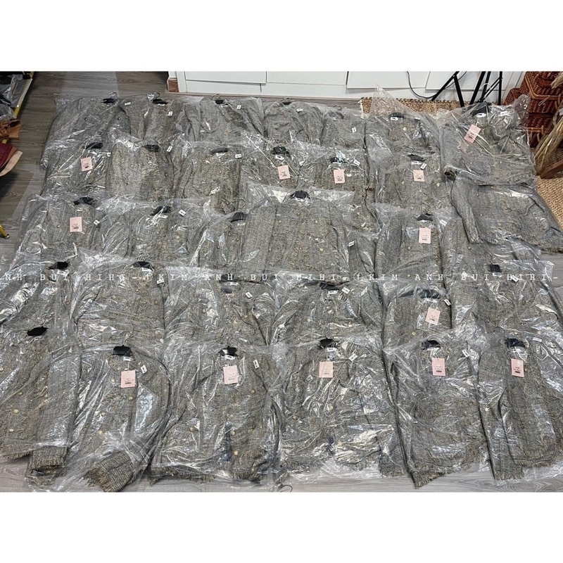 Áo dạ tweed chanel siêu sang | BigBuy360 - bigbuy360.vn