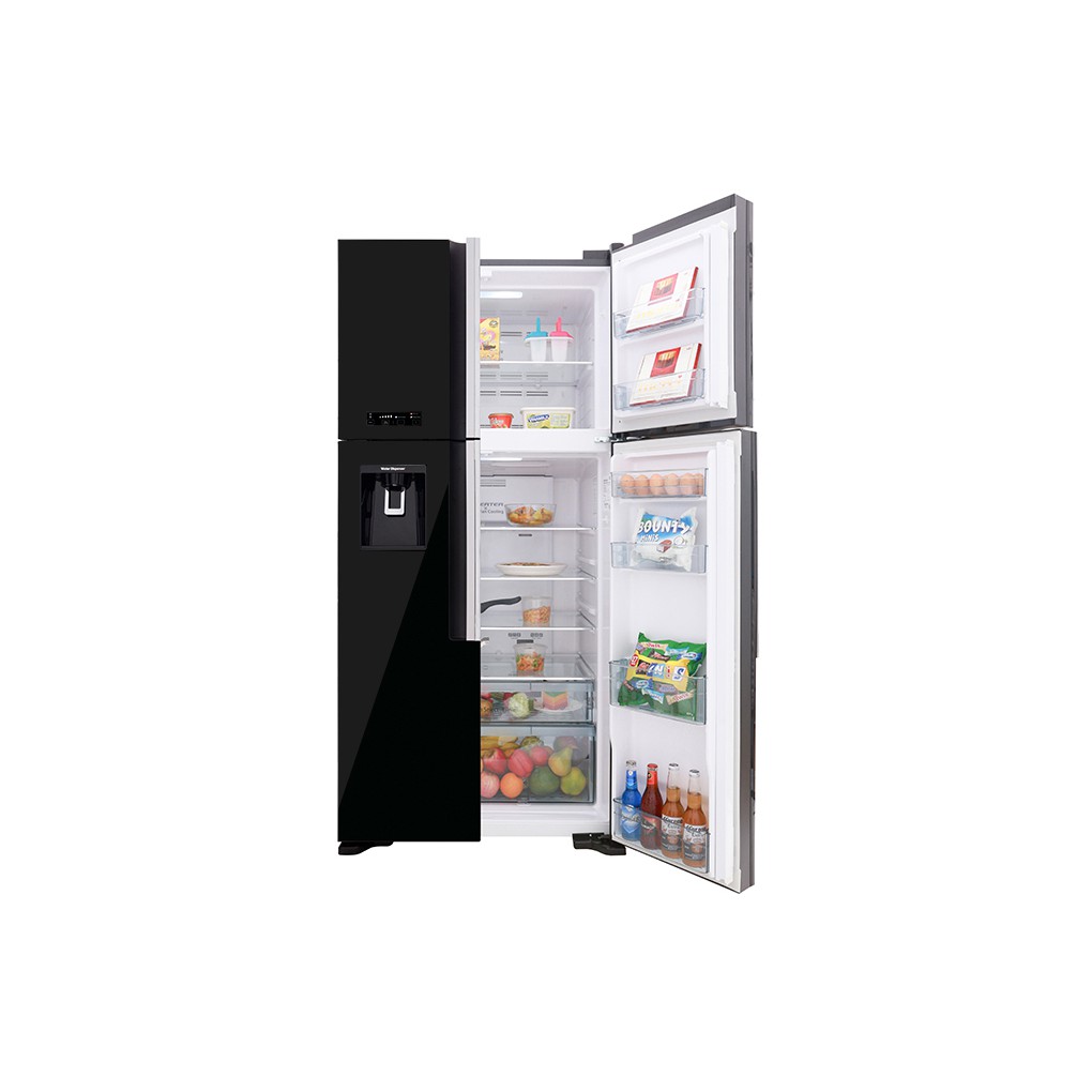 Tủ lạnh Hitachi Inverter 540 lít R-FW690PGV7(GBK) - Mặt gương, Kháng khuẩn khử mùi.Lấy nước bên ngoài. Giao miễn phí HCM