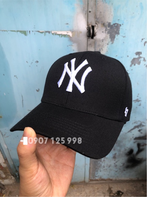 Nón kết thêu logo NY-47