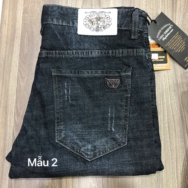 QUẦN JEAN NAM FORM SUÔNG CHẤT DÀY DẶN XỊN XÒ QN393