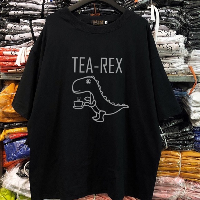 ALBUM 831 - ÁO THUN UNISEX TAY LỠ PHẢN QUANG BẠC T-REX