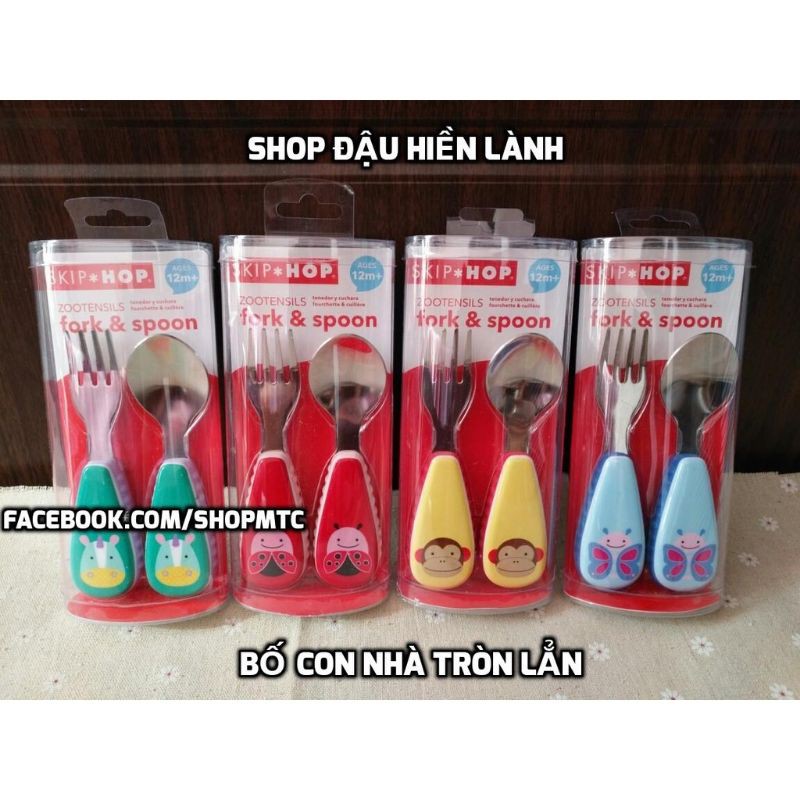 Bộ thìa dĩa skip hop