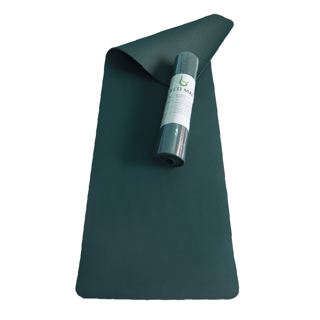 Thảm Tập Yoga S1ECO6MMTRON ECO MAT  Thảm Tập Gym Chất Liệu TPE Cao Su Màu Sắc Thời Trang