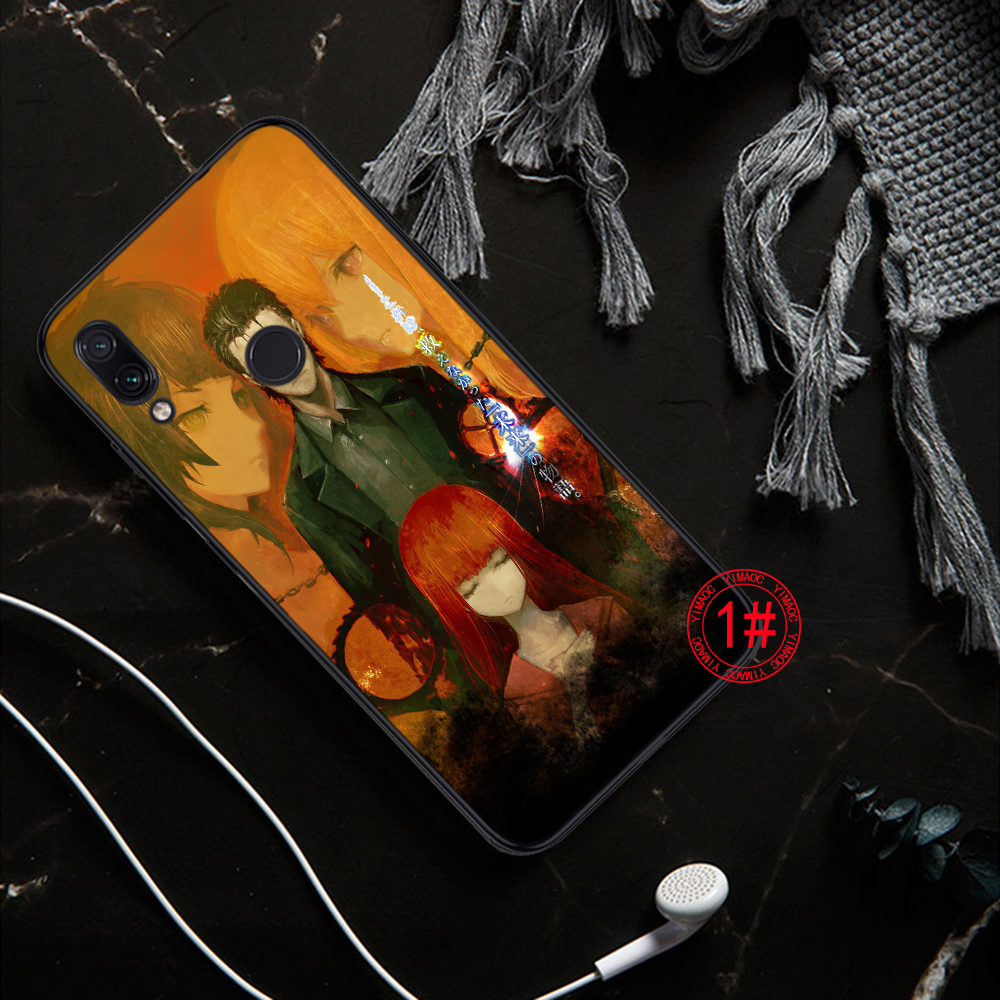 Ốp Điện Thoại Mềm Hình Anime Steins Gate Cho Xiaomi Mi 11i 11 Ultra Poco F3 Redmi K40 Note 9 10 Pro Max