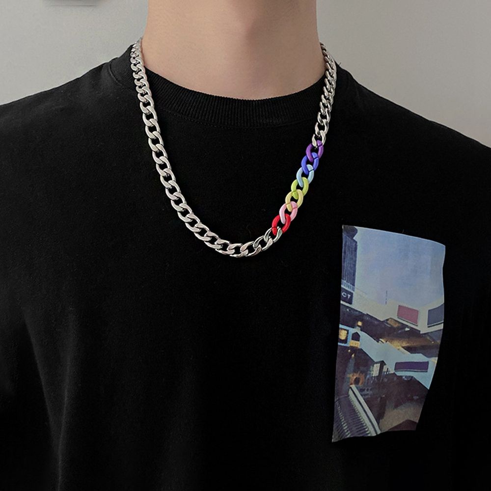 Vòng cổ choker bằng hợp kim đính đinh tán phong cách Harajuku thời trang cho nữ