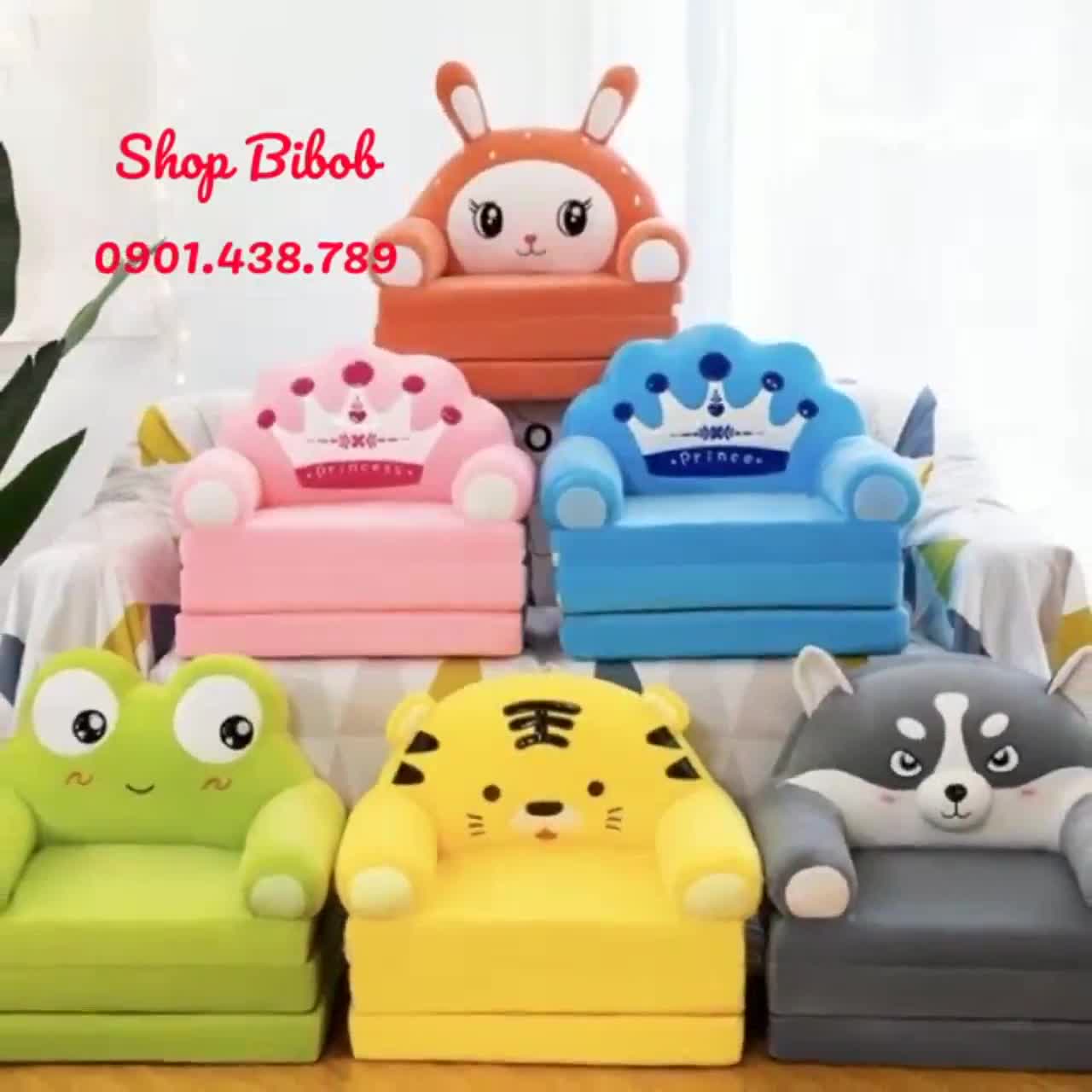GHẾ SOFA CHO BÉ - MẪU MÃ BAO ĐẸP - GHẾ GIƯỜNG NẰM SOFA 3 TẦNG CHO BÉ - GHẾ HÌNH THÚ - GHẾ LƯỜI | BigBuy360 - bigbuy360.vn
