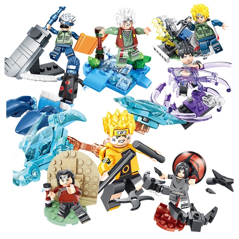 Đồ Chơi Lắp Ráp Minifigure Các Nhân vật truyện Tranh Naruto