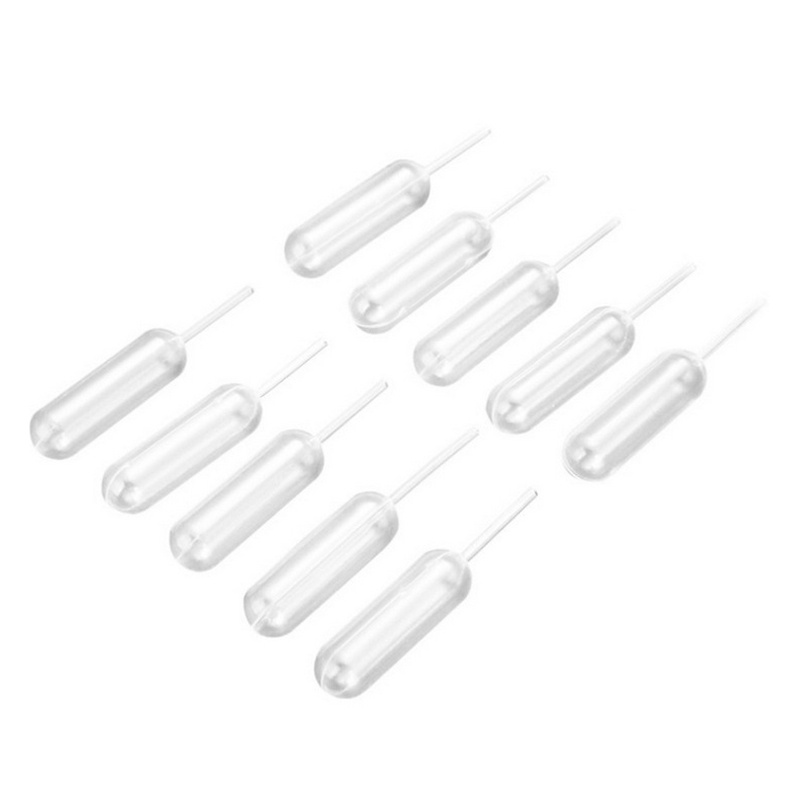 Bộ 100 ống bơm kem 4ml bằng nhựa ống bơm kem nhỏ giọt sử dụng 1 lần trang trí bánh cupcake