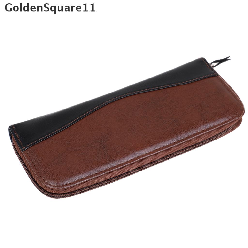 1 Túi Da PU Đựng Kéo Cắt Tóc Có Khóa Kéo Goldsquare11